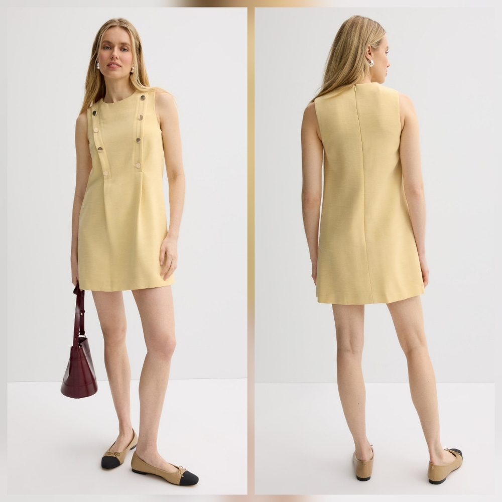 Claudie Pierlot Roro Dress Crew Neck Sleeveless Size M